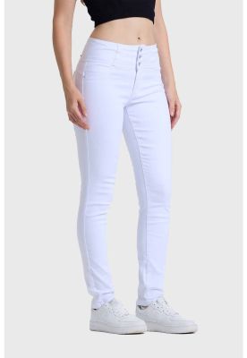 Imagen 2 del producto Jeans Mujer Skinny Castilla Blanco