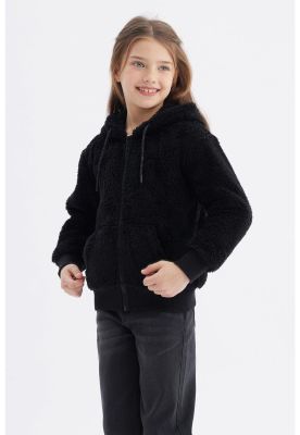 Imagen 2 del producto Polar Niña Peludo Básico Negro