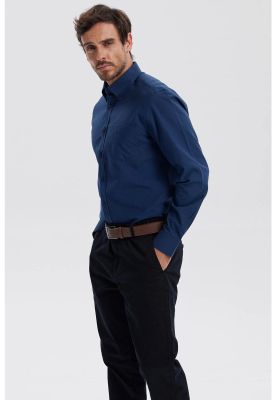 Imagen 2 del producto Camisa Hombre Oxford Azul Oscuro