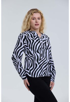 Imagen 2 del producto Blusa Mujer Satín Blanco