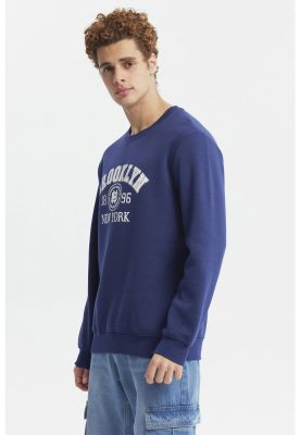 Imagen 2 del producto Polerón Hombre Slim Azul