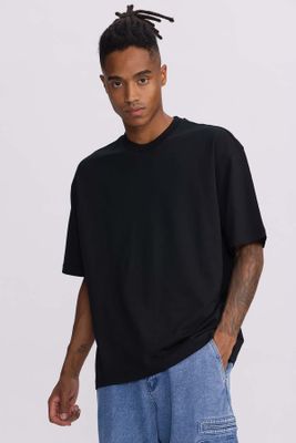 Imagen 2 del producto Polera Hombre Loose Fit Negro