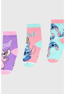 Imagen 2 del producto Calcetín Niña Tripack Celeste - lll