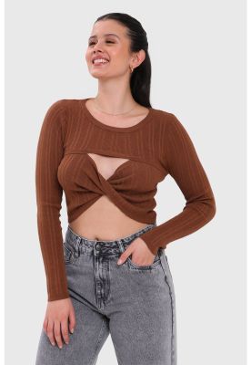 Imagen 2 del producto Sweater Mujer Café - ll