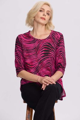 Imagen 1 del producto Polera Mujer Estampada Negro