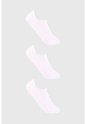 Calceta Deportiva Hombre Tripack Blanco - X