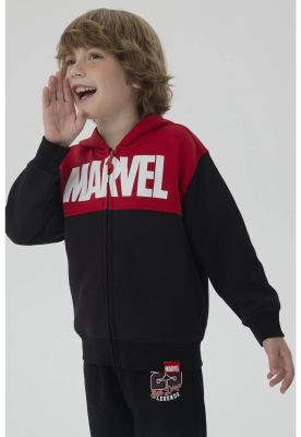 Polerón Niño Avengers Negro