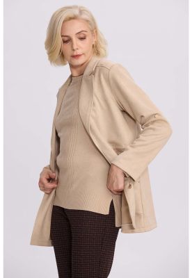 Imagen 2 del producto Chaqueta Mujer Recogido Beige