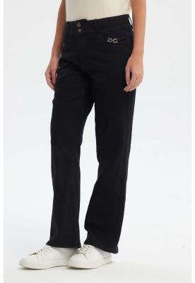 Imagen 2 del producto Jeans Mujer Flare Tiro Alto Negro - ll
