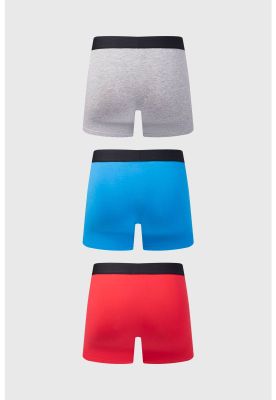 Imagen 2 del producto Bóxer Hombre Tripack Liso Azul - lV