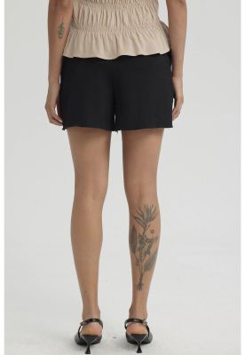 Imagen 2 del producto Short Mujer Pretina Elasticada Negro
