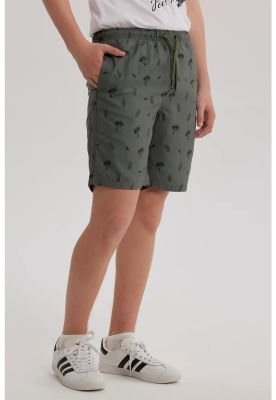 Imagen 2 del producto Short De Baño Niño Básico Print Verde Militar