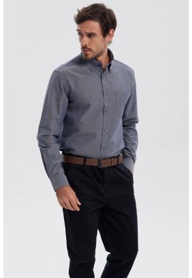 Imagen 2 del producto Camisa Hombre Oxford Azul