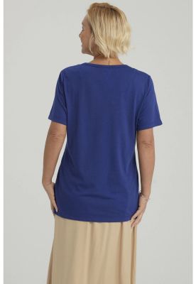 Imagen 2 del producto Polera Mujer Con Tachas Azul Oscuro