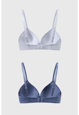 Imagen 2 del producto Sostén Mujer Bipack Copa Soft Liso Gris Oscuro