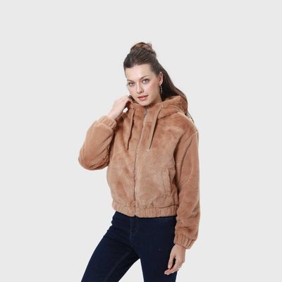Imagen 2 del producto Chaqueta Mujer Polar Camel I Fashion's Park