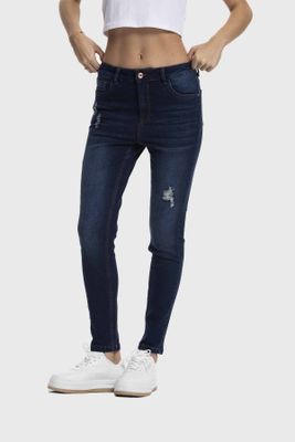 Imagen 2 del producto Jeans Mujer Super Skinny Lia Azul Oscuro III Fashion's Park
