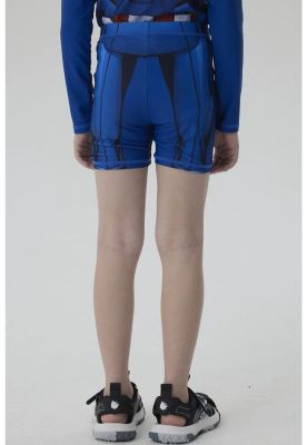 Short De Baño Niño Capitán América Azul