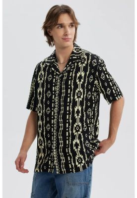 Imagen 2 del producto Camisa Hombre Full Print Negro - VIII