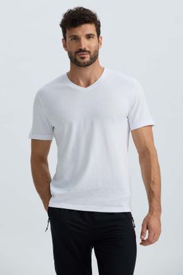 Imagen 1 del producto Polera Hombre Básica Blanco