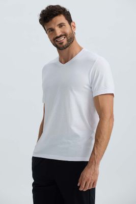Imagen 2 del producto Polera Hombre Básica Blanco
