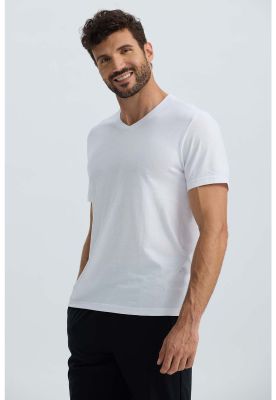 Imagen 2 del producto Polera Hombre Básica Blanco