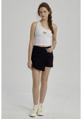 Peto Niña Tirante Con Mostacilla Blanco