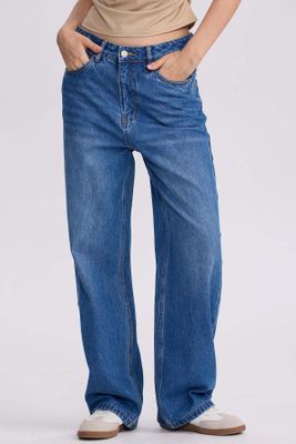 Jeans Mujer Calce Recto Cami Azul