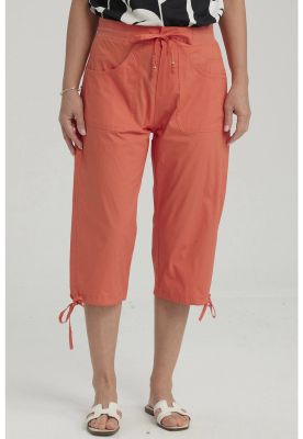 Imagen 1 del producto Pantalón Mujer Con Cortes Y Apertura Terracota