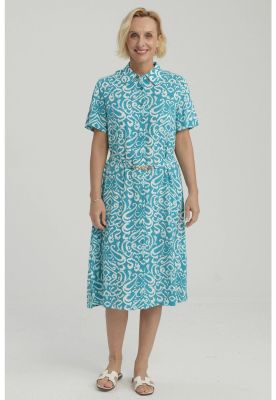 Imagen 2 del producto Vestido Mujer Abotonado Turquesa