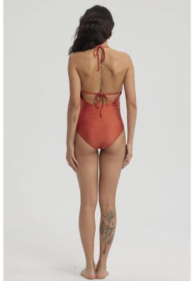 Imagen 2 del producto Traje De Baño Mujer Entero Amarra Terracota