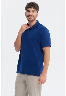 Imagen 2 del producto Polera Hombre Polo Lisa Azul