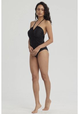 Imagen 1 del producto Traje De Baño Mujer Entero Amarra Negro l