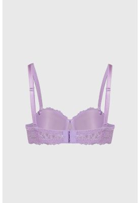 Imagen 2 del producto Sostén Mujer Copa Soft Strapless Encaje Lila