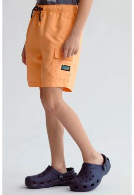 Imagen 2 del producto Short De Baño Niño Básico Naranjo - ll