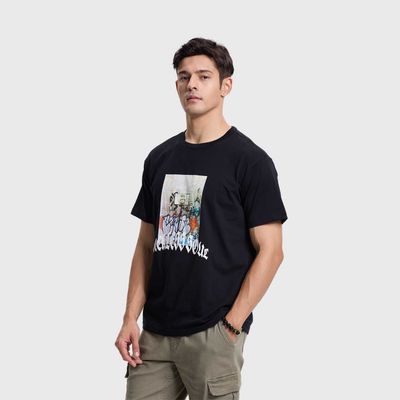 Imagen 2 del producto Polera hombre Street Negro Fashion's Park