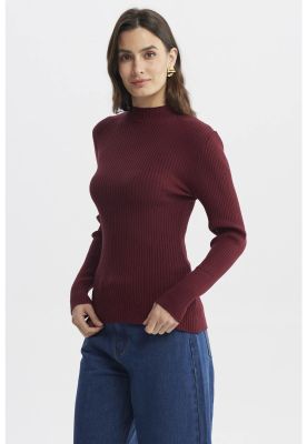 Imagen 2 del producto Sweater Mujer Ajustado Burdeo - ll