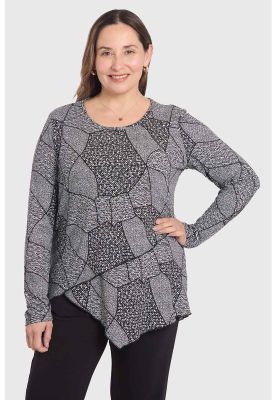 Sweater Mujer Cerrado Negro - lll