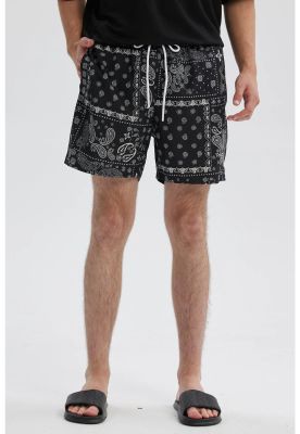Imagen 1 del producto Short De Baño Hombre Print Bandana Negro