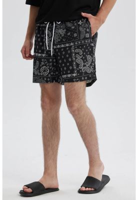 Imagen 2 del producto Short De Baño Hombre Print Bandana Negro