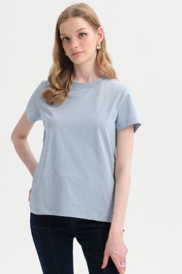 Imagen 1 del producto Polera Mujer Lisa Celeste