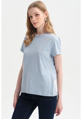 Imagen 2 del producto Polera Mujer Lisa Celeste