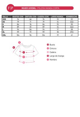 Imagen 2 del producto Polera Mujer Básica Print Damasco