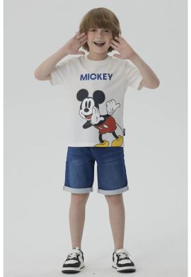 Imagen 2 del producto Polera Niño Mickey Y Sus Amigos Crema