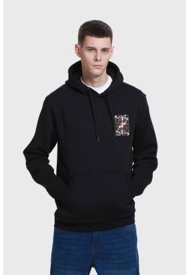 Imagen 2 del producto Polerón Hombre Hoodie Print Negro - lll