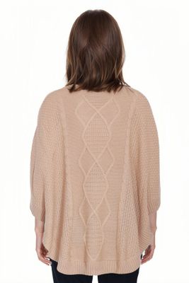 Imagen 2 del producto Sweater Mujer Poncho Beige