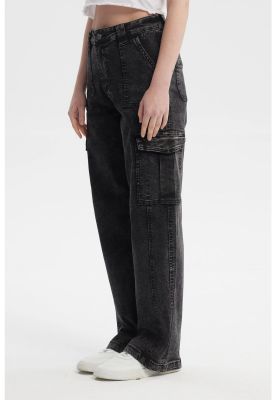 Imagen 2 del producto Jeans Mujer Calce Recto Negro - lll