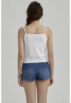 Imagen 2 del producto Peto Niña Con Lazo Blanco