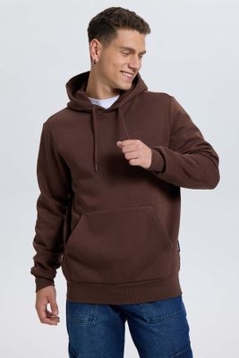 Imagen 2 del producto Polerón Hombre Hoodie Chocolate