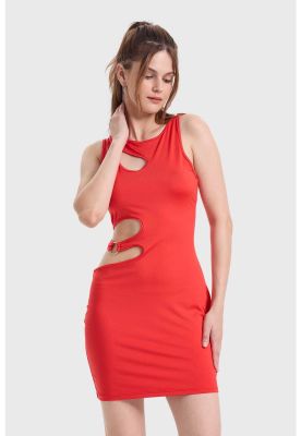 Imagen 2 del producto Vestido Mujer Cut Out Rojo